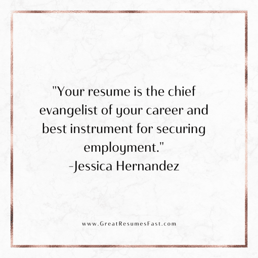 Your resume is the chief evangelist of your career and best instrument for securing employment