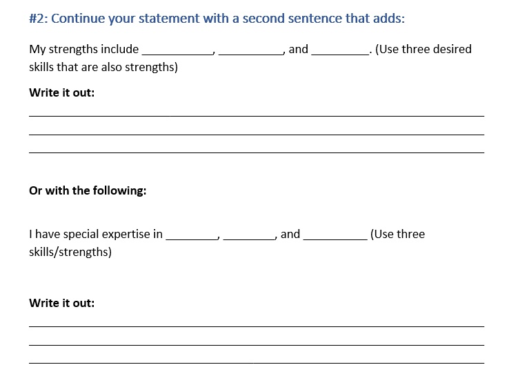 speech for job interview sample