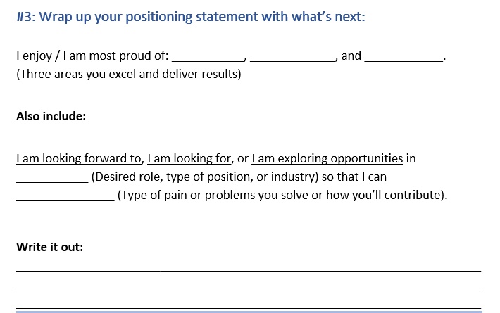 speech for job interview sample