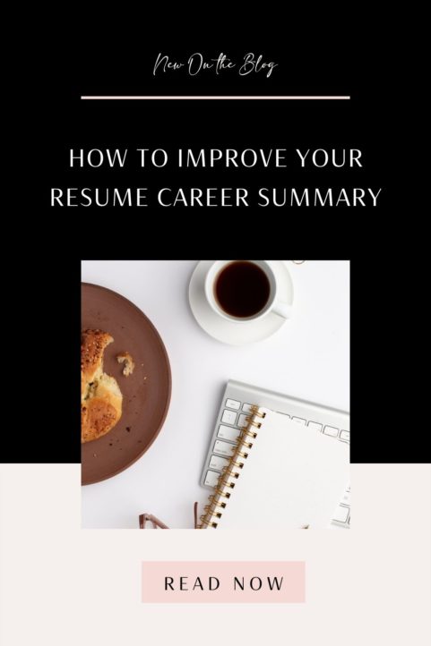 Resume Career Summary