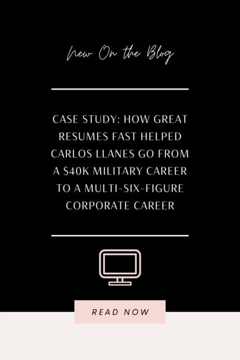 military transition resume