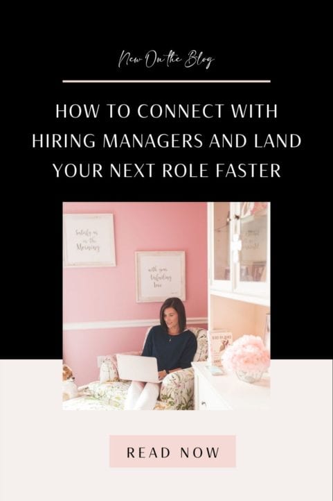 How to Connect with Hiring Managers and Land Your Next Role Faster