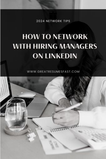 How to network with hiring managers on LinkedIn