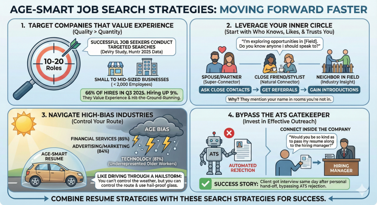 How to stop getting rejected for being overqualified: age-smart job search strategies