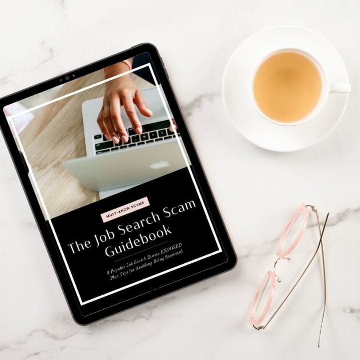 The Job Search Scam Guidebook_Great Resumes Fast Executive Cover Letter Templates Product Image