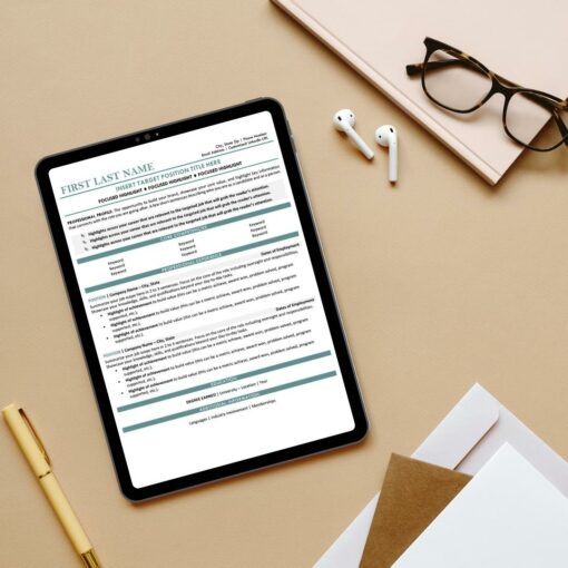 The Resourceful Entry-Level Template